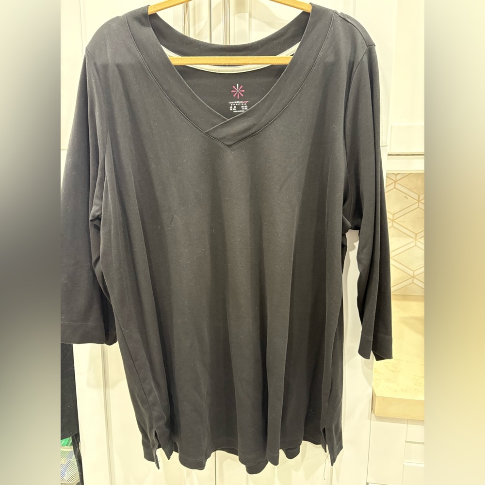 Black Isaac Mizrahi Pima Cotton